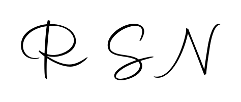 A dynamic signature style for R S N using Autography-DOLnW script. Designed to look authentic, handwritten, and professional. R S N signature style 10 images and pictures png
