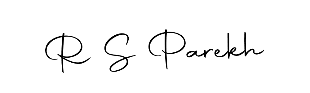 Make a beautiful signature design for name R S Parekh. With this signature (Autography-DOLnW) style, you can create a handwritten signature for free. R S Parekh signature style 10 images and pictures png