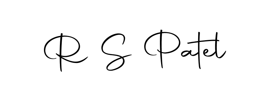 Make a beautiful signature design for name R S Patel. Use this online signature maker to create a handwritten signature for free. R S Patel signature style 10 images and pictures png