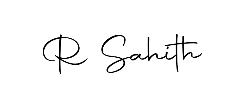 Autography-DOLnW is a professional signature style that is perfect for those who want to add a touch of class to their signature. It is also a great choice for those who want to make their signature more unique. Get R Sahith name to fancy signature for free. R Sahith signature style 10 images and pictures png