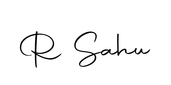 Create a beautiful signature design for name R Sahu. With this signature (Autography-DOLnW) fonts, you can make a handwritten signature for free. R Sahu signature style 10 images and pictures png