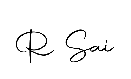 Here are the top 10 professional signature styles for the name R Sai. These are the best autograph styles you can use for your name. R Sai signature style 10 images and pictures png