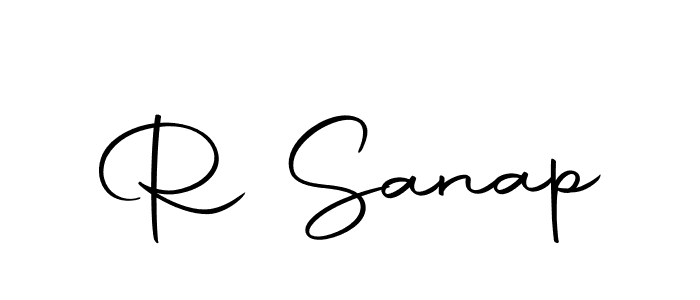 Make a beautiful signature design for name R Sanap. Use this online signature maker to create a handwritten signature for free. R Sanap signature style 10 images and pictures png