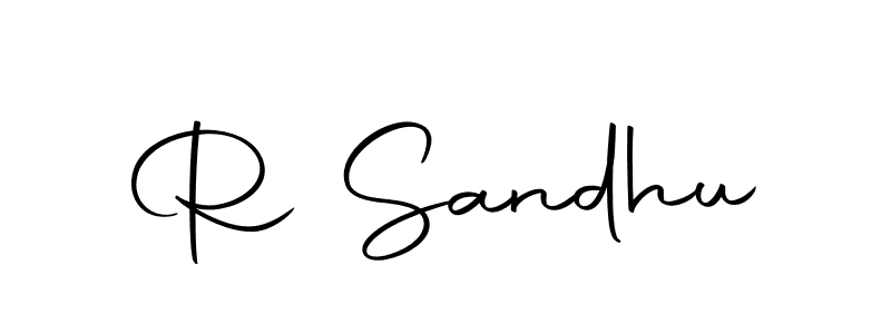 Also we have R Sandhu name is the best signature style. Create professional handwritten signature collection using Autography-DOLnW autograph style. R Sandhu signature style 10 images and pictures png