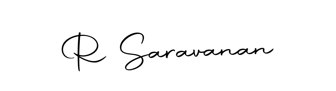 How to make R Saravanan signature? Autography-DOLnW is a professional autograph style. Create handwritten signature for R Saravanan name. R Saravanan signature style 10 images and pictures png