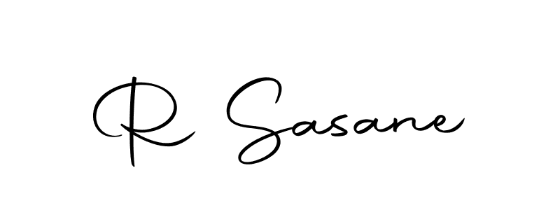 Create a beautiful signature design for name R Sasane. With this signature (Autography-DOLnW) fonts, you can make a handwritten signature for free. R Sasane signature style 10 images and pictures png