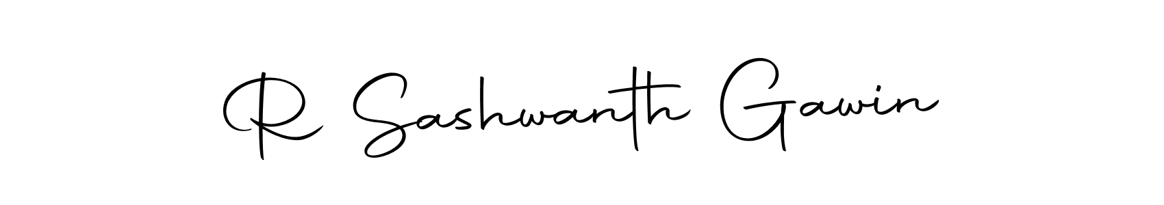 Design your own signature with our free online signature maker. With this signature software, you can create a handwritten (Autography-DOLnW) signature for name R Sashwanth Gawin. R Sashwanth Gawin signature style 10 images and pictures png