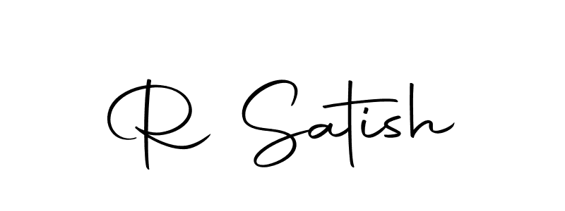 You can use this online signature creator to create a handwritten signature for the name R Satish. This is the best online autograph maker. R Satish signature style 10 images and pictures png
