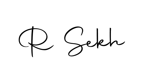 Also we have R Sekh name is the best signature style. Create professional handwritten signature collection using Autography-DOLnW autograph style. R Sekh signature style 10 images and pictures png