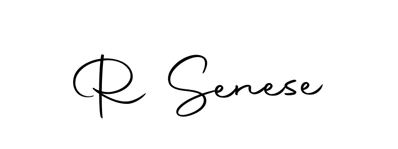 How to make R Senese name signature. Use Autography-DOLnW style for creating short signs online. This is the latest handwritten sign. R Senese signature style 10 images and pictures png