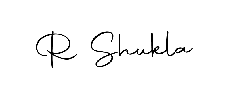 Make a beautiful signature design for name R Shukla. Use this online signature maker to create a handwritten signature for free. R Shukla signature style 10 images and pictures png