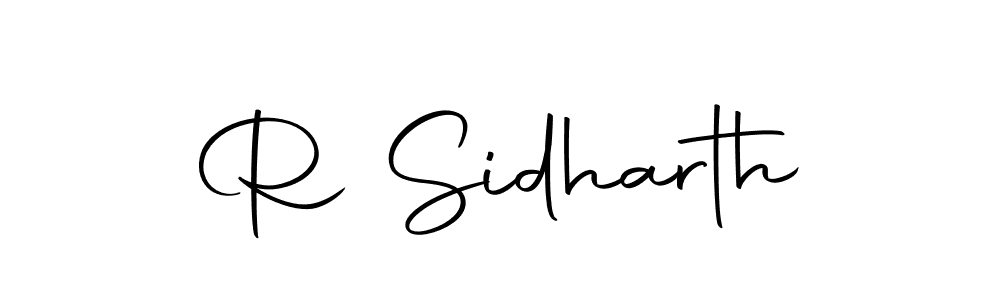 How to make R Sidharth signature? Autography-DOLnW is a professional autograph style. Create handwritten signature for R Sidharth name. R Sidharth signature style 10 images and pictures png