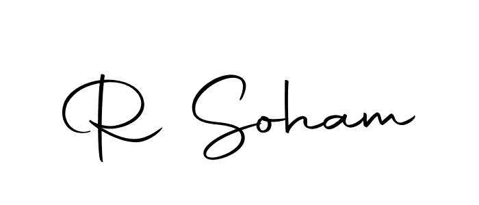 Also we have R Soham name is the best signature style. Create professional handwritten signature collection using Autography-DOLnW autograph style. R Soham signature style 10 images and pictures png