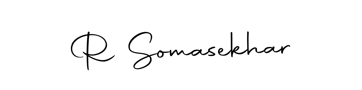 How to make R Somasekhar signature? Autography-DOLnW is a professional autograph style. Create handwritten signature for R Somasekhar name. R Somasekhar signature style 10 images and pictures png