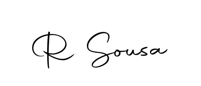 Similarly Autography-DOLnW is the best handwritten signature design. Signature creator online .You can use it as an online autograph creator for name R Sousa. R Sousa signature style 10 images and pictures png