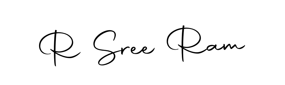 Similarly Autography-DOLnW is the best handwritten signature design. Signature creator online .You can use it as an online autograph creator for name R Sree Ram. R Sree Ram signature style 10 images and pictures png
