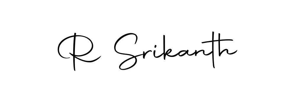 How to make R Srikanth signature? Autography-DOLnW is a professional autograph style. Create handwritten signature for R Srikanth name. R Srikanth signature style 10 images and pictures png