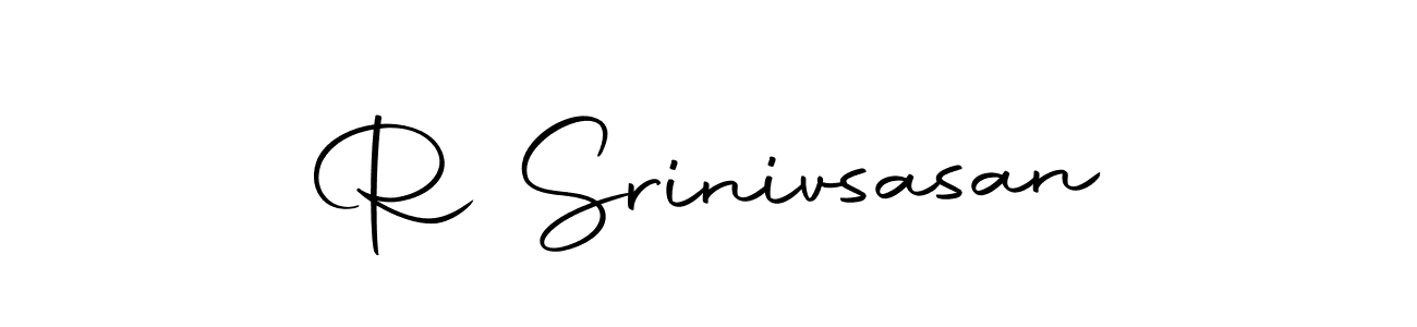 Make a beautiful signature design for name R Srinivsasan. Use this online signature maker to create a handwritten signature for free. R Srinivsasan signature style 10 images and pictures png