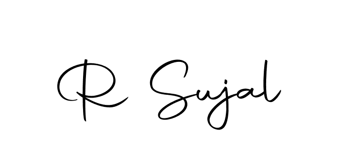 R Sujal stylish signature style. Best Handwritten Sign (Autography-DOLnW) for my name. Handwritten Signature Collection Ideas for my name R Sujal. R Sujal signature style 10 images and pictures png