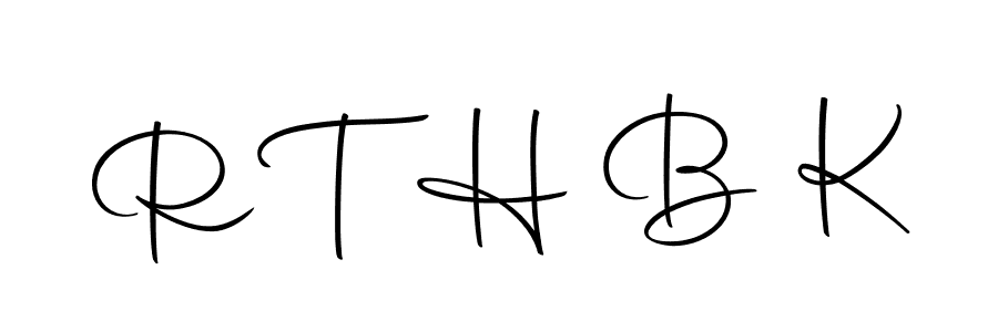 if you are searching for the best signature style for your name R T H B K. so please give up your signature search. here we have designed multiple signature styles  using Autography-DOLnW. R T H B K signature style 10 images and pictures png