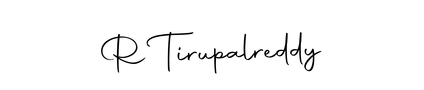You should practise on your own different ways (Autography-DOLnW) to write your name (R Tirupalreddy) in signature. don't let someone else do it for you. R Tirupalreddy signature style 10 images and pictures png