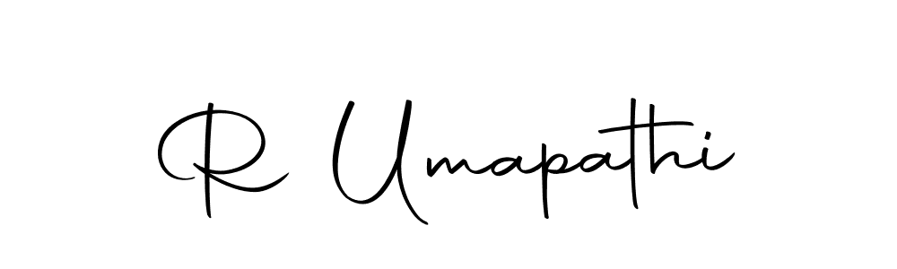 Make a beautiful signature design for name R Umapathi. Use this online signature maker to create a handwritten signature for free. R Umapathi signature style 10 images and pictures png