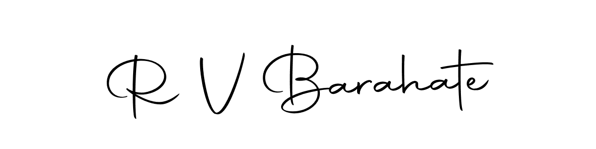 This is the best signature style for the R V Barahate name. Also you like these signature font (Autography-DOLnW). Mix name signature. R V Barahate signature style 10 images and pictures png