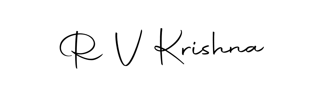 Similarly Autography-DOLnW is the best handwritten signature design. Signature creator online .You can use it as an online autograph creator for name R V Krishna. R V Krishna signature style 10 images and pictures png