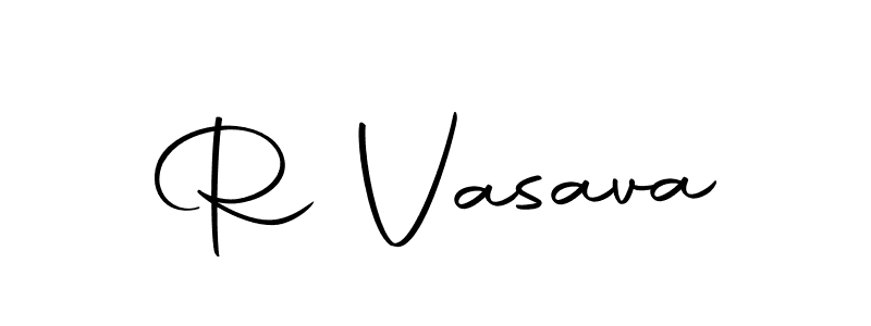 How to make R Vasava signature? Autography-DOLnW is a professional autograph style. Create handwritten signature for R Vasava name. R Vasava signature style 10 images and pictures png
