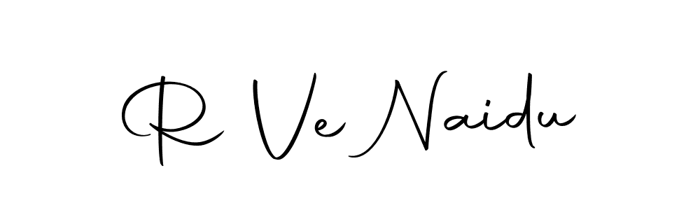 Make a beautiful signature design for name R Ve Naidu. With this signature (Autography-DOLnW) style, you can create a handwritten signature for free. R Ve Naidu signature style 10 images and pictures png