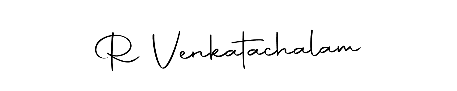 Make a beautiful signature design for name R Venkatachalam. Use this online signature maker to create a handwritten signature for free. R Venkatachalam signature style 10 images and pictures png