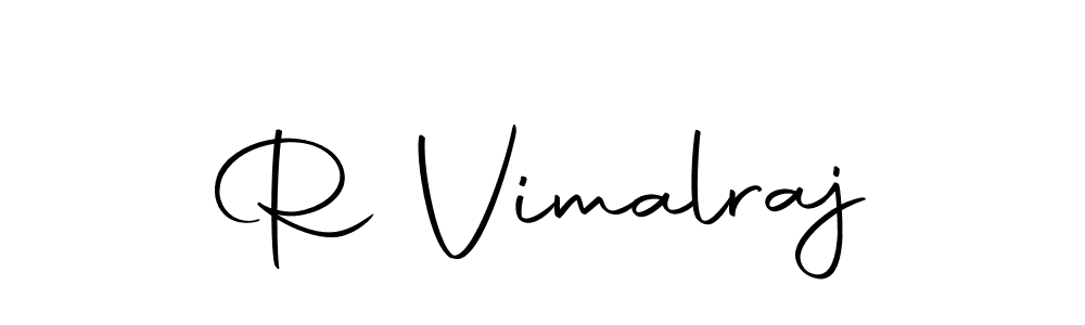 You can use this online signature creator to create a handwritten signature for the name R Vimalraj. This is the best online autograph maker. R Vimalraj signature style 10 images and pictures png