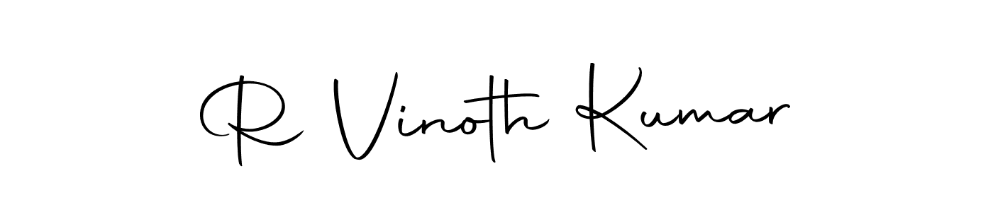 How to make R Vinoth Kumar signature? Autography-DOLnW is a professional autograph style. Create handwritten signature for R Vinoth Kumar name. R Vinoth Kumar signature style 10 images and pictures png