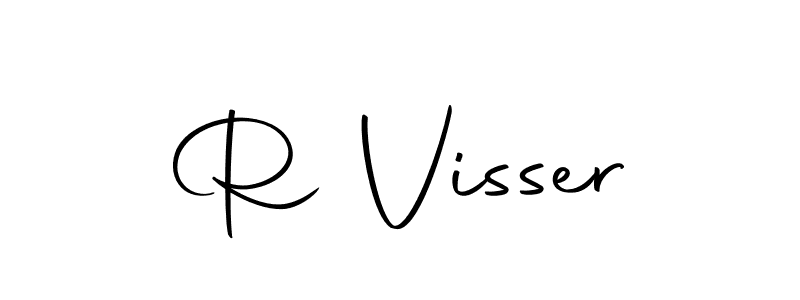 The best way (Autography-DOLnW) to make a short signature is to pick only two or three words in your name. The name R Visser include a total of six letters. For converting this name. R Visser signature style 10 images and pictures png