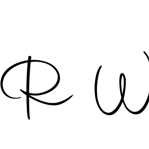 Once you've used our free online signature maker to create your best signature Autography-DOLnW style, it's time to enjoy all of the benefits that R W name signing documents. R W signature style 10 images and pictures png