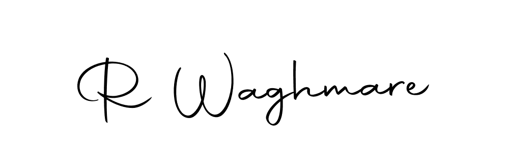 Make a beautiful signature design for name R Waghmare. Use this online signature maker to create a handwritten signature for free. R Waghmare signature style 10 images and pictures png