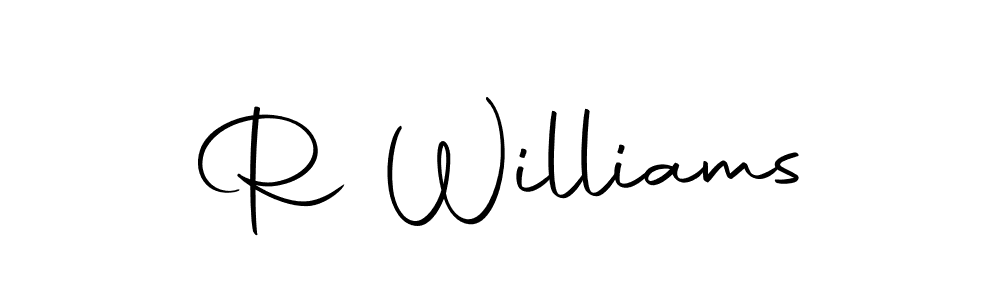 Similarly Autography-DOLnW is the best handwritten signature design. Signature creator online .You can use it as an online autograph creator for name R Williams. R Williams signature style 10 images and pictures png