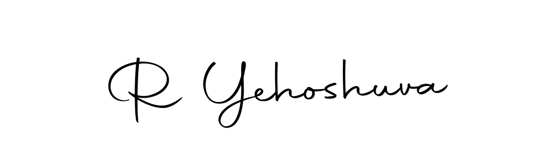 Make a beautiful signature design for name R Yehoshuva. Use this online signature maker to create a handwritten signature for free. R Yehoshuva signature style 10 images and pictures png