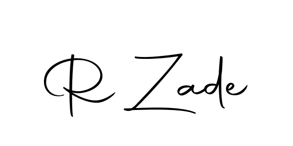 This is the best signature style for the R Zade name. Also you like these signature font (Autography-DOLnW). Mix name signature. R Zade signature style 10 images and pictures png