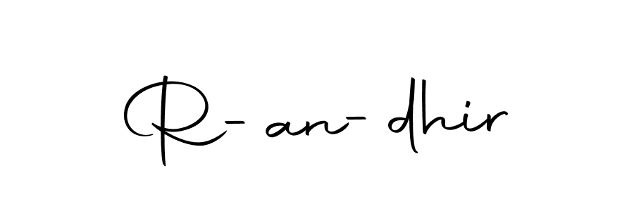 Design your own signature with our free online signature maker. With this signature software, you can create a handwritten (Autography-DOLnW) signature for name R-an-dhir. R-an-dhir signature style 10 images and pictures png