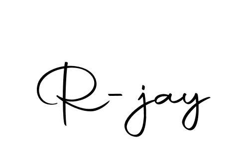 Also we have R-jay name is the best signature style. Create professional handwritten signature collection using Autography-DOLnW autograph style. R-jay signature style 10 images and pictures png