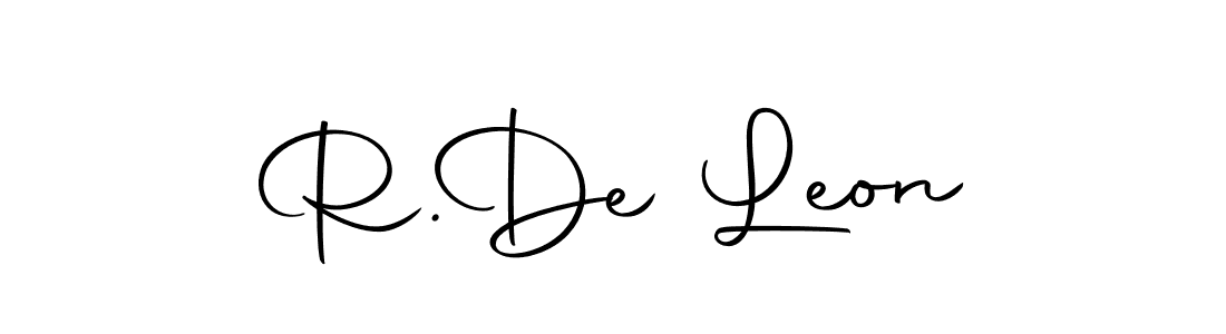 Check out images of Autograph of R.  De Leon name. Actor R.  De Leon Signature Style. Autography-DOLnW is a professional sign style online. R.  De Leon signature style 10 images and pictures png