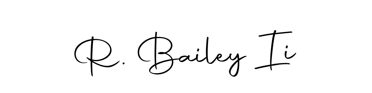 Once you've used our free online signature maker to create your best signature Autography-DOLnW style, it's time to enjoy all of the benefits that R. Bailey Ii name signing documents. R. Bailey Ii signature style 10 images and pictures png