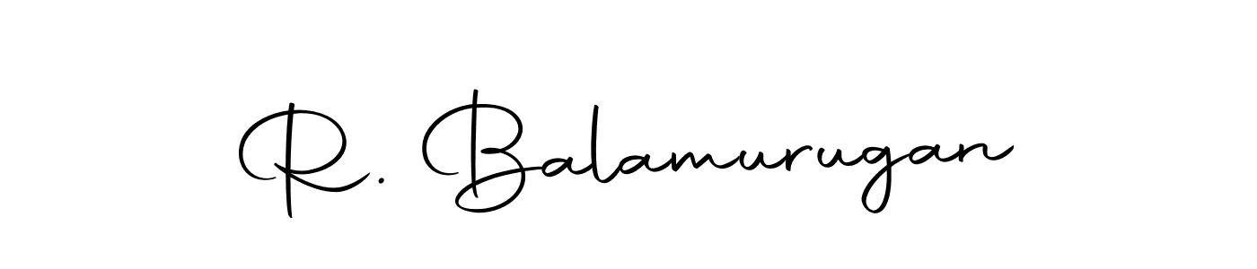 Create a beautiful signature design for name R. Balamurugan. With this signature (Autography-DOLnW) fonts, you can make a handwritten signature for free. R. Balamurugan signature style 10 images and pictures png