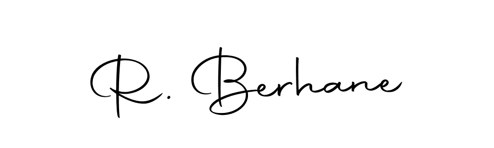 You should practise on your own different ways (Autography-DOLnW) to write your name (R. Berhane) in signature. don't let someone else do it for you. R. Berhane signature style 10 images and pictures png