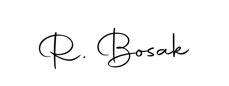 Use a signature maker to create a handwritten signature online. With this signature software, you can design (Autography-DOLnW) your own signature for name R. Bosak. R. Bosak signature style 10 images and pictures png