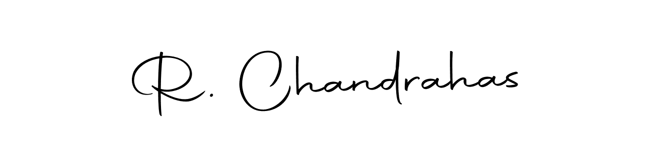 Design your own signature with our free online signature maker. With this signature software, you can create a handwritten (Autography-DOLnW) signature for name R. Chandrahas. R. Chandrahas signature style 10 images and pictures png