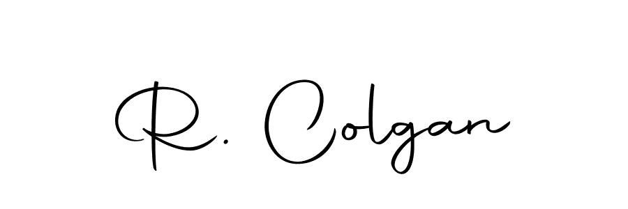 The best way (Autography-DOLnW) to make a short signature is to pick only two or three words in your name. The name R. Colgan include a total of six letters. For converting this name. R. Colgan signature style 10 images and pictures png
