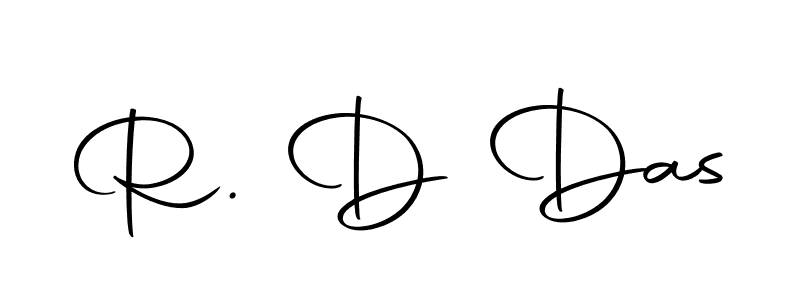 You should practise on your own different ways (Autography-DOLnW) to write your name (R. D Das) in signature. don't let someone else do it for you. R. D Das signature style 10 images and pictures png