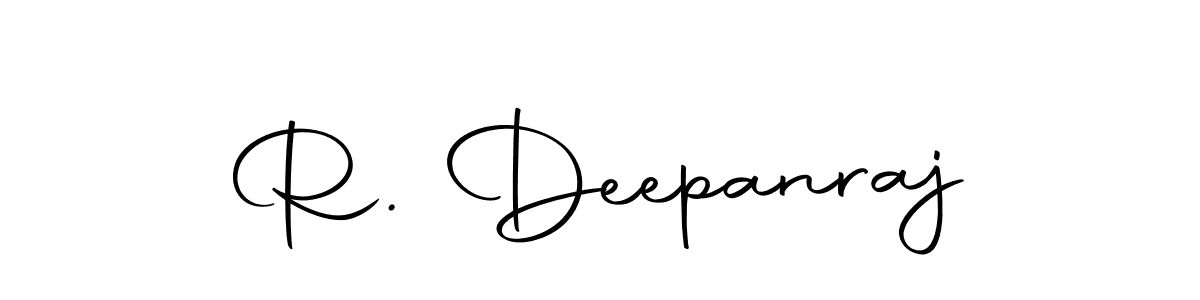 The best way (Autography-DOLnW) to make a short signature is to pick only two or three words in your name. The name R. Deepanraj include a total of six letters. For converting this name. R. Deepanraj signature style 10 images and pictures png